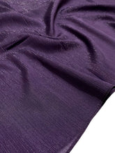 Lux Organza Silk - Dark Purple Hijab