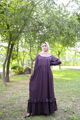 Chocolate Brown Abaya