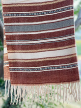 Brown Lining Cashmere Wool Hijab