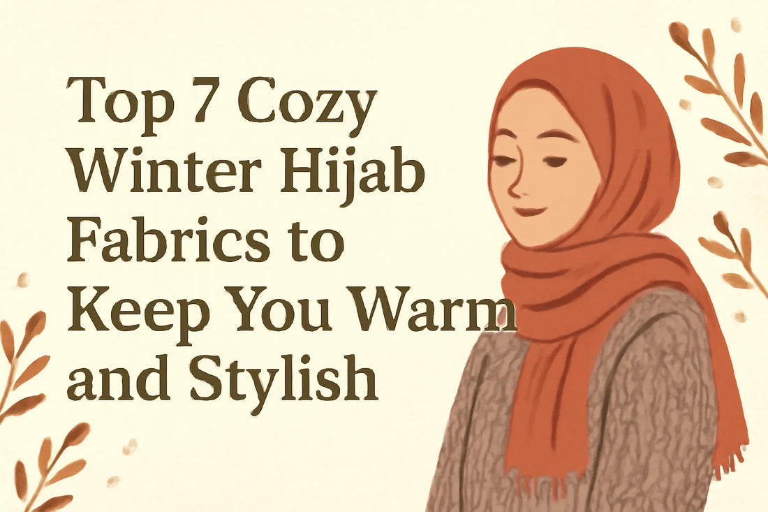 Top 7 Cozy Winter Hijab Fabrics to Keep You Warm and Stylish