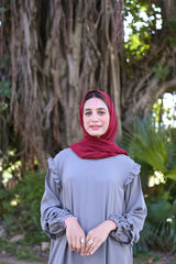 Grey Modern Abaya