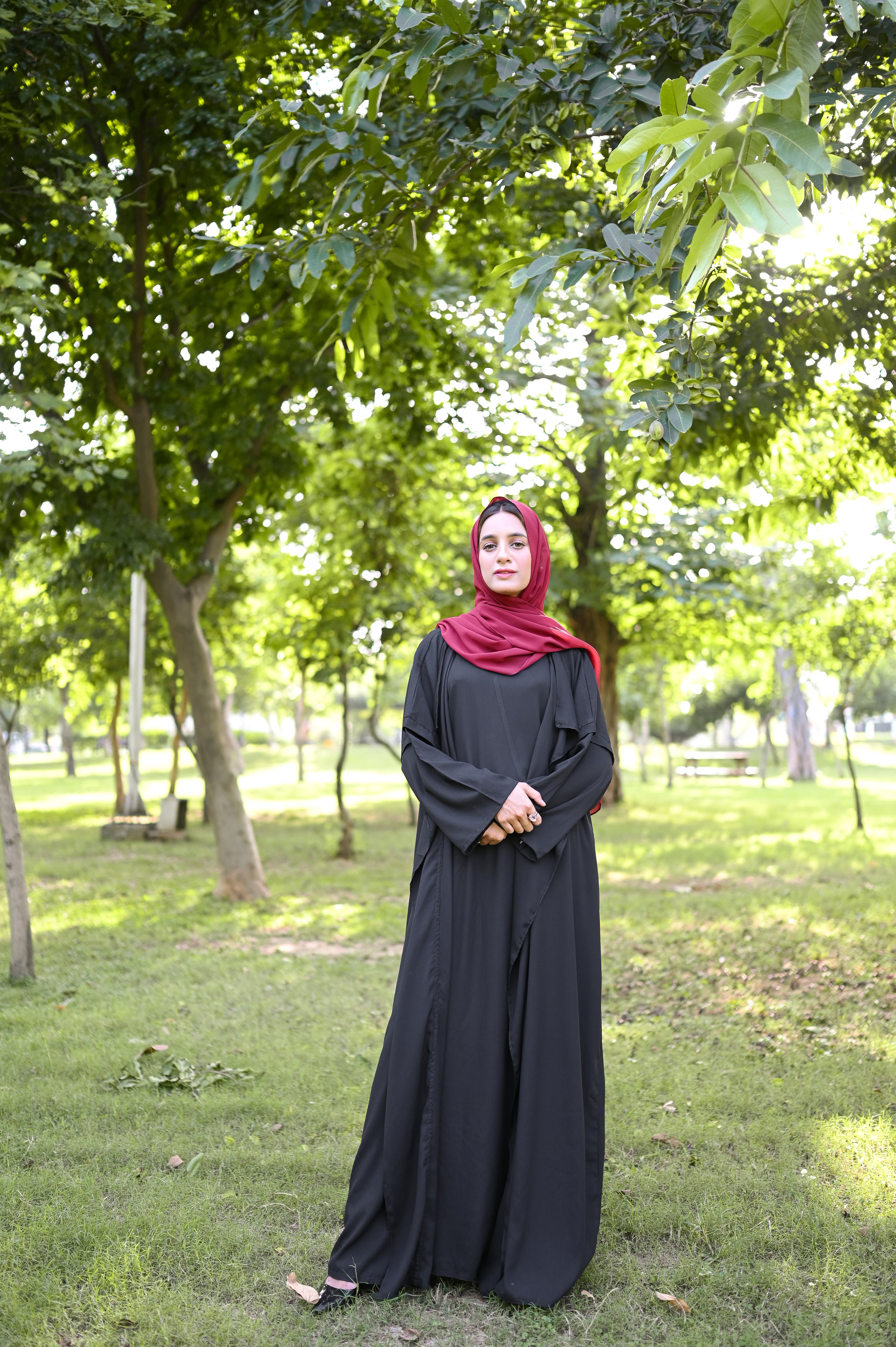 Black Majestic Abaya