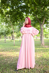 Ayesha Pink Princess Abaya