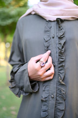 Olive Green Abaya