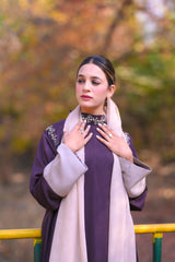 Zaynah Chocolate Thread Abaya