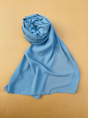 Heritage Blue Georgette Hijab