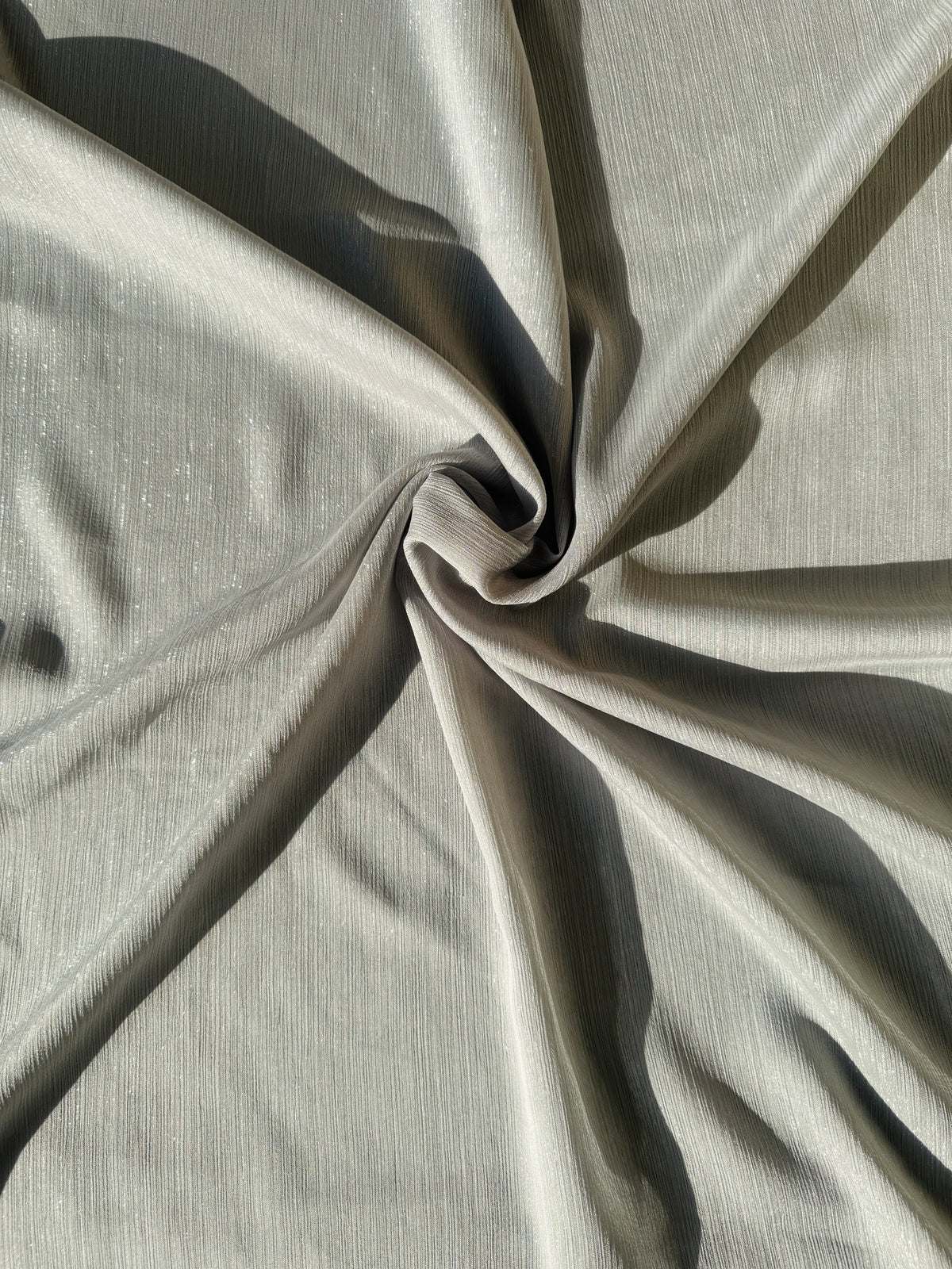 Lux Organza Silk Hijab - Grey