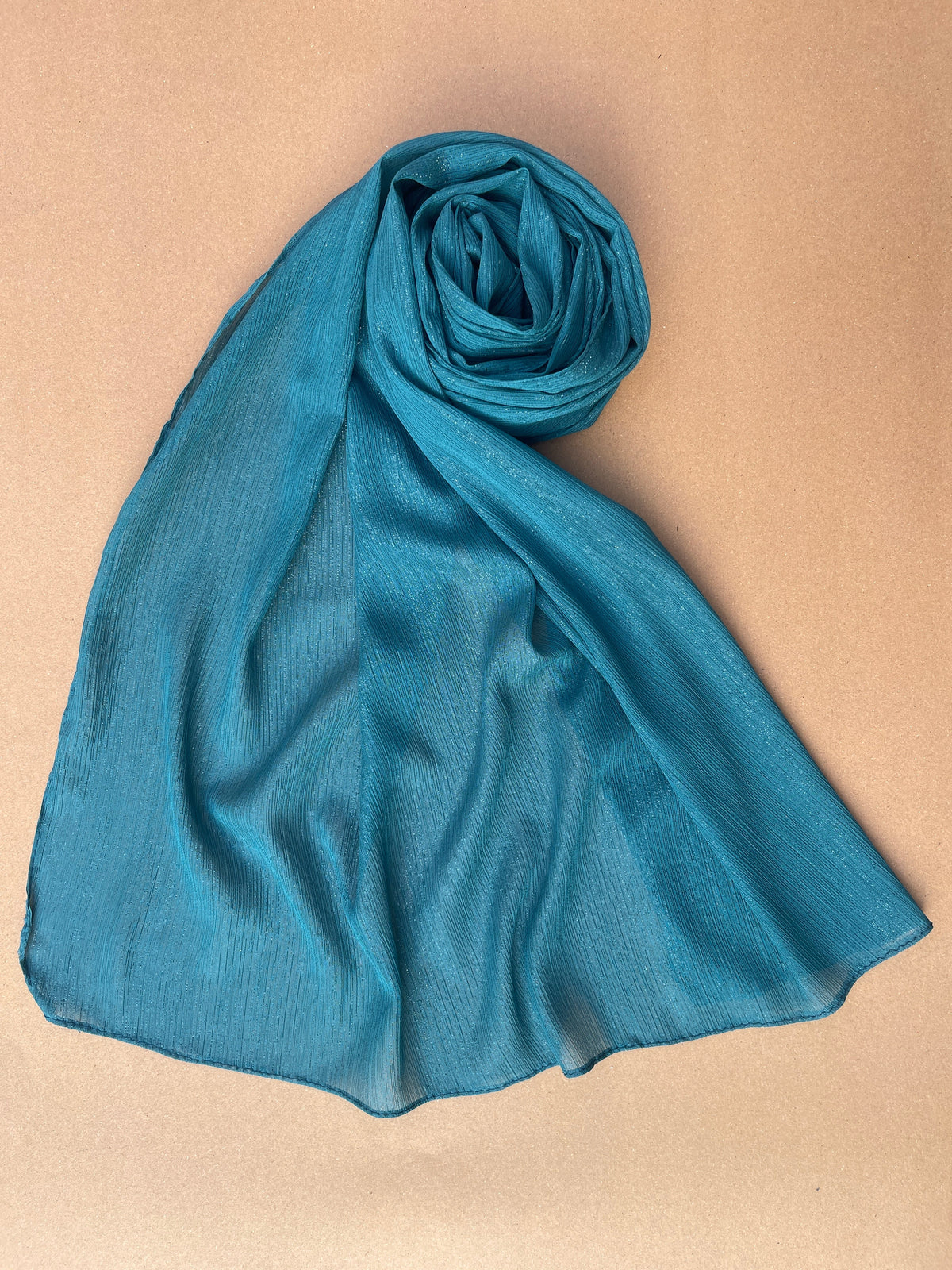 San Gabriel Blue Georgette Hijab