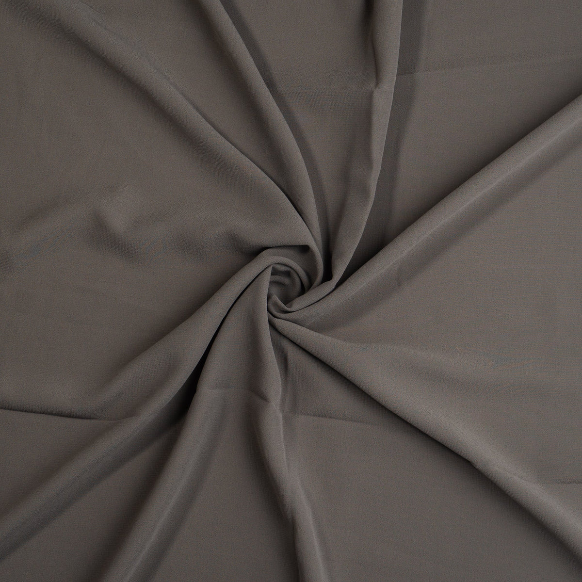 Bison Grey Georgette Hijab