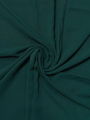 Bottle Green Georgette Hijab