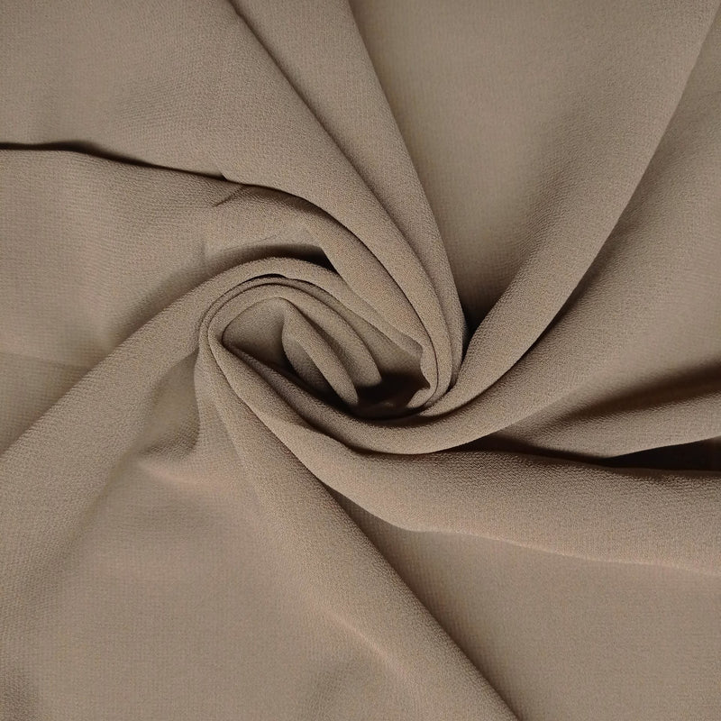 Brown Baby Georgette Hijab
