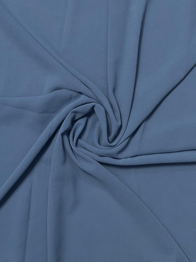 Cadet Blue Georgette Hijab