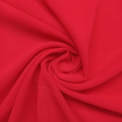 Candy Red Georgette Hijab