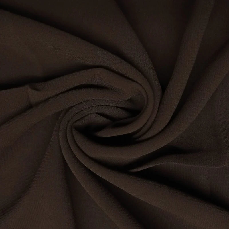 Chestnut Georgette Hijab