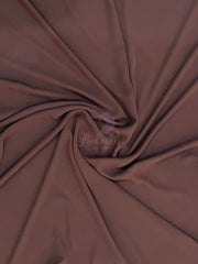 Chocolaty Brown Chiffon Hijab
