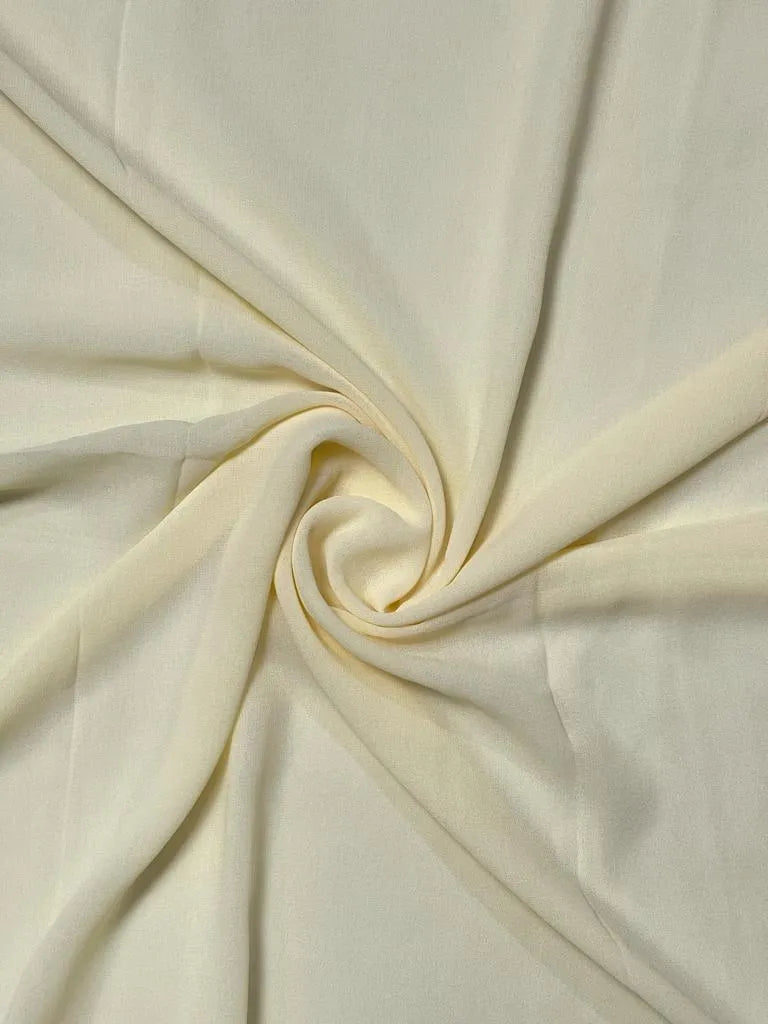Cream Color Georgette Hijab