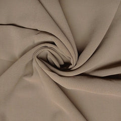Deep Khaki Georgette Hijab
