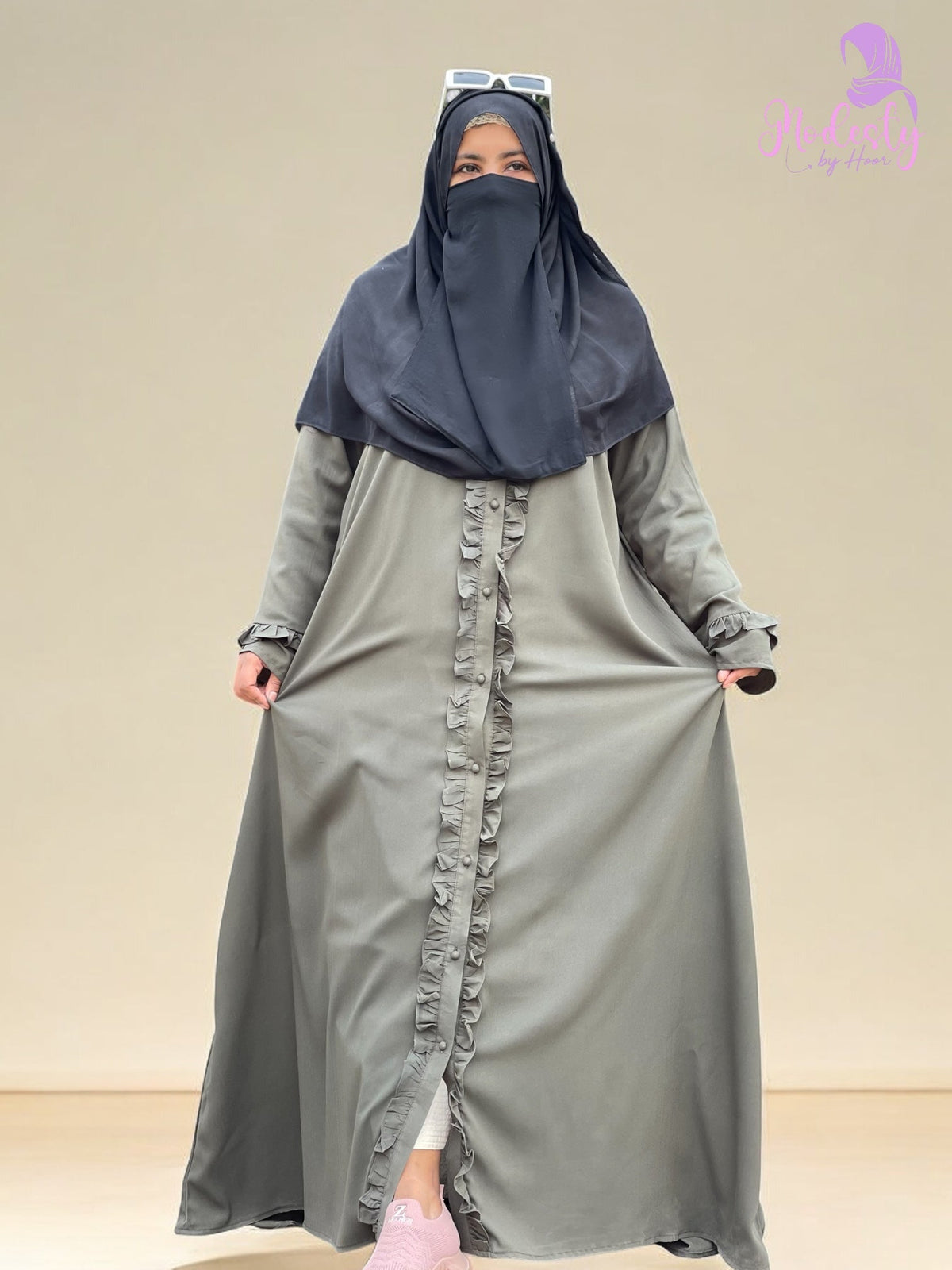 Olive Green Abaya