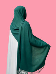 Green Cashmere Hijab