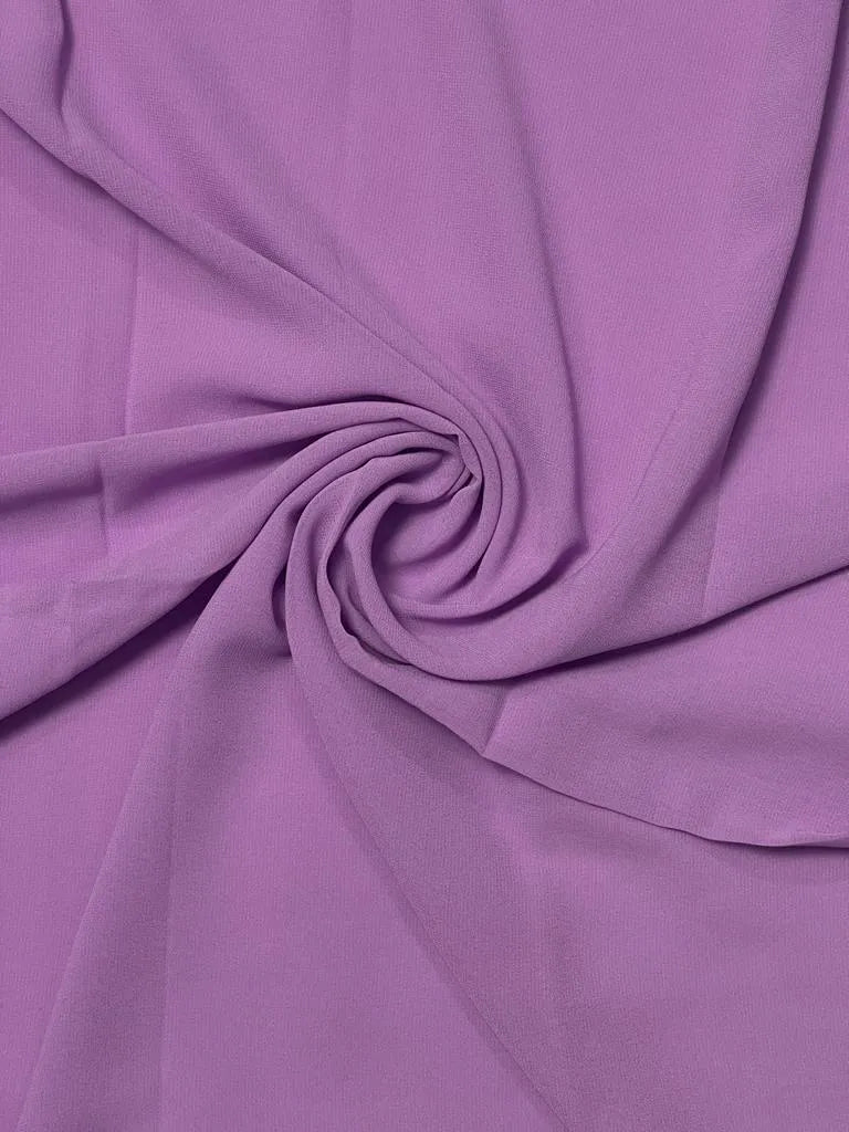 Lavender Georgette Hijab