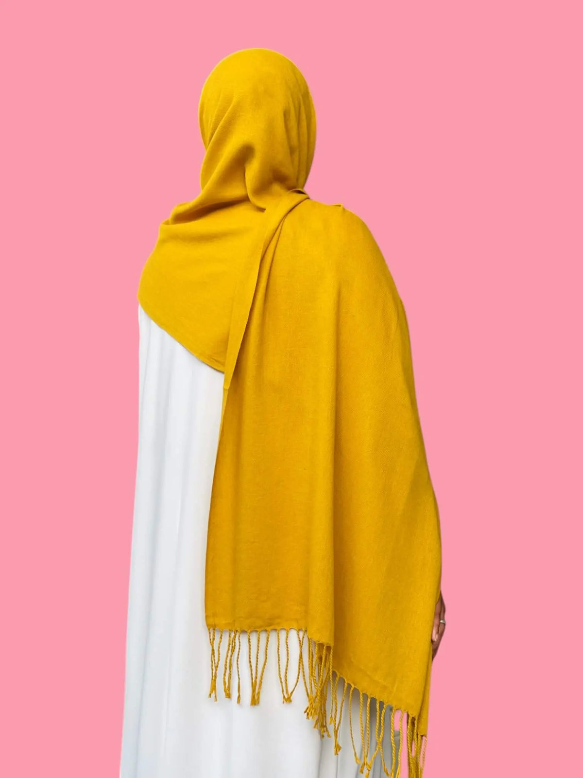 Mustard Cashmere Hijab