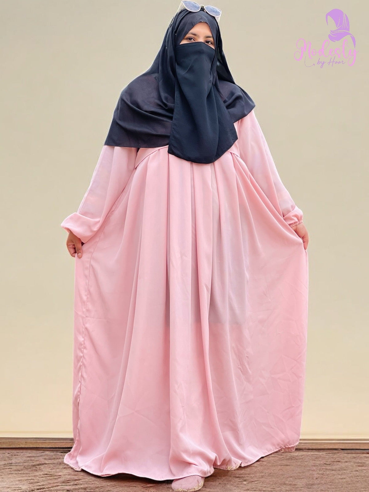 Ayesha Pink Princess Abaya