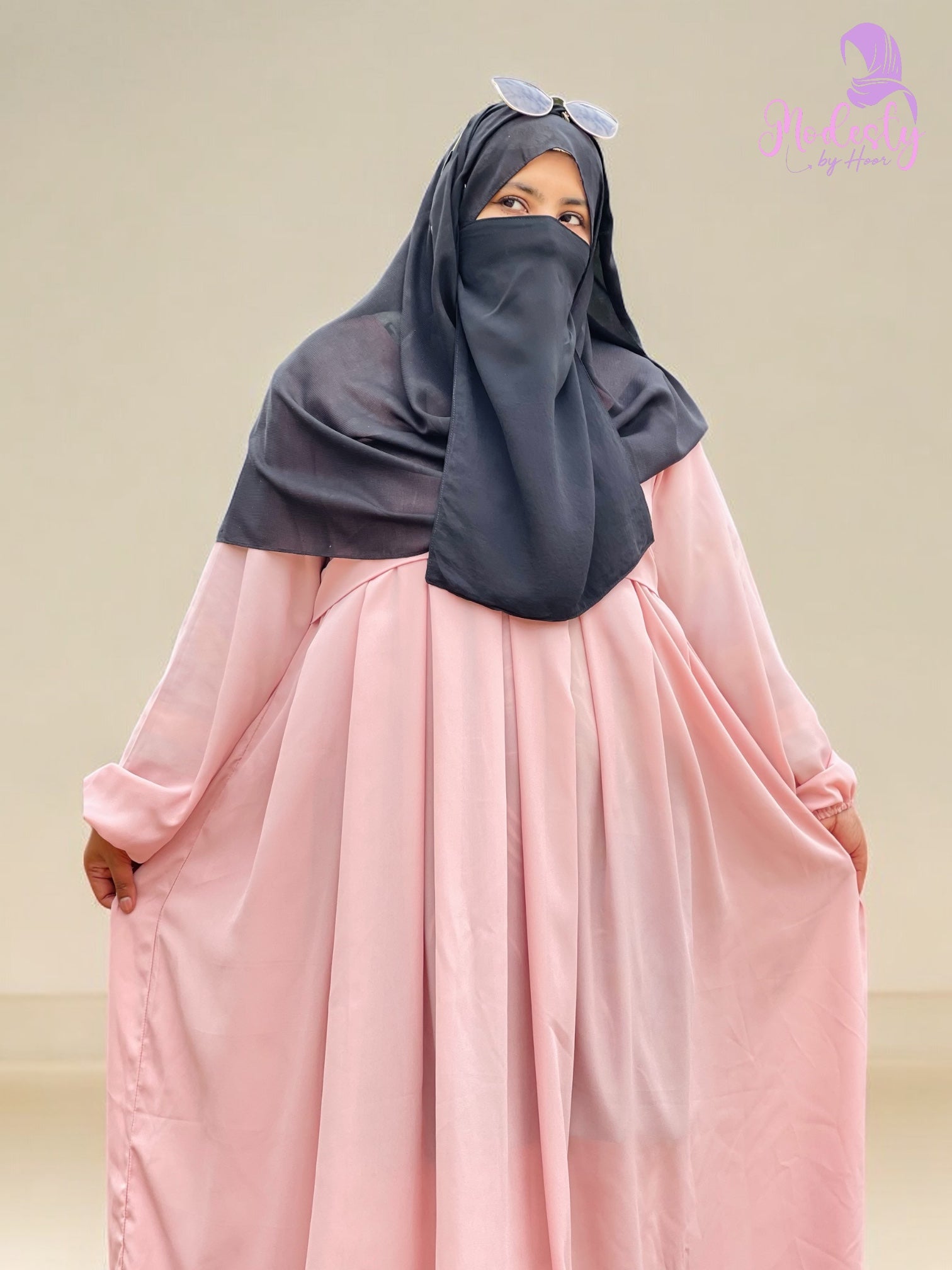 Ayesha Pink Princess Abaya