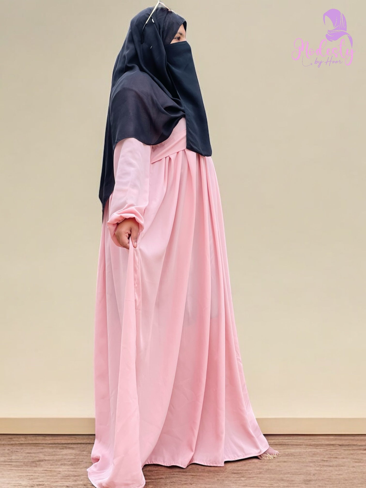 Ayesha Pink Princess Abaya