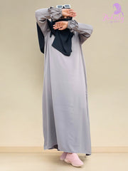 Grey Modern Abaya