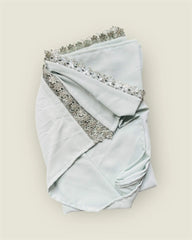 Pistachio Laced Georgette Hijab
