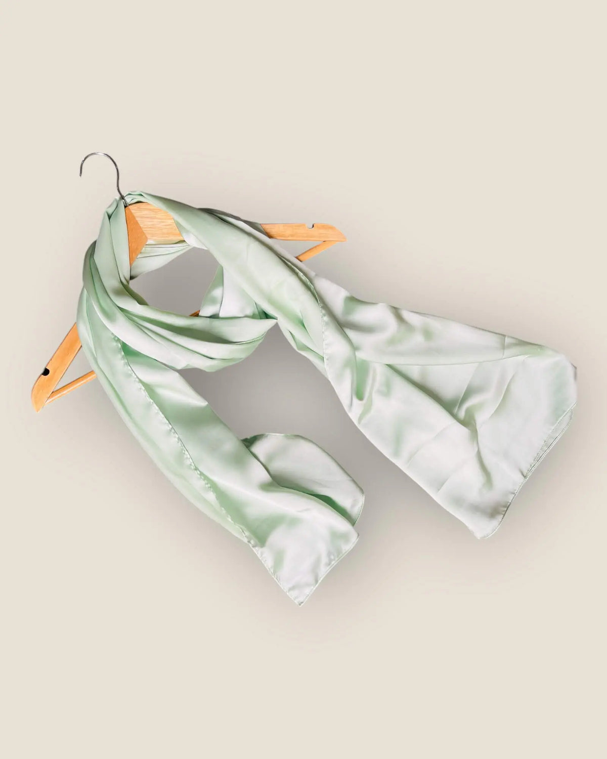 Pistachio Green Glow Silk Hijab
