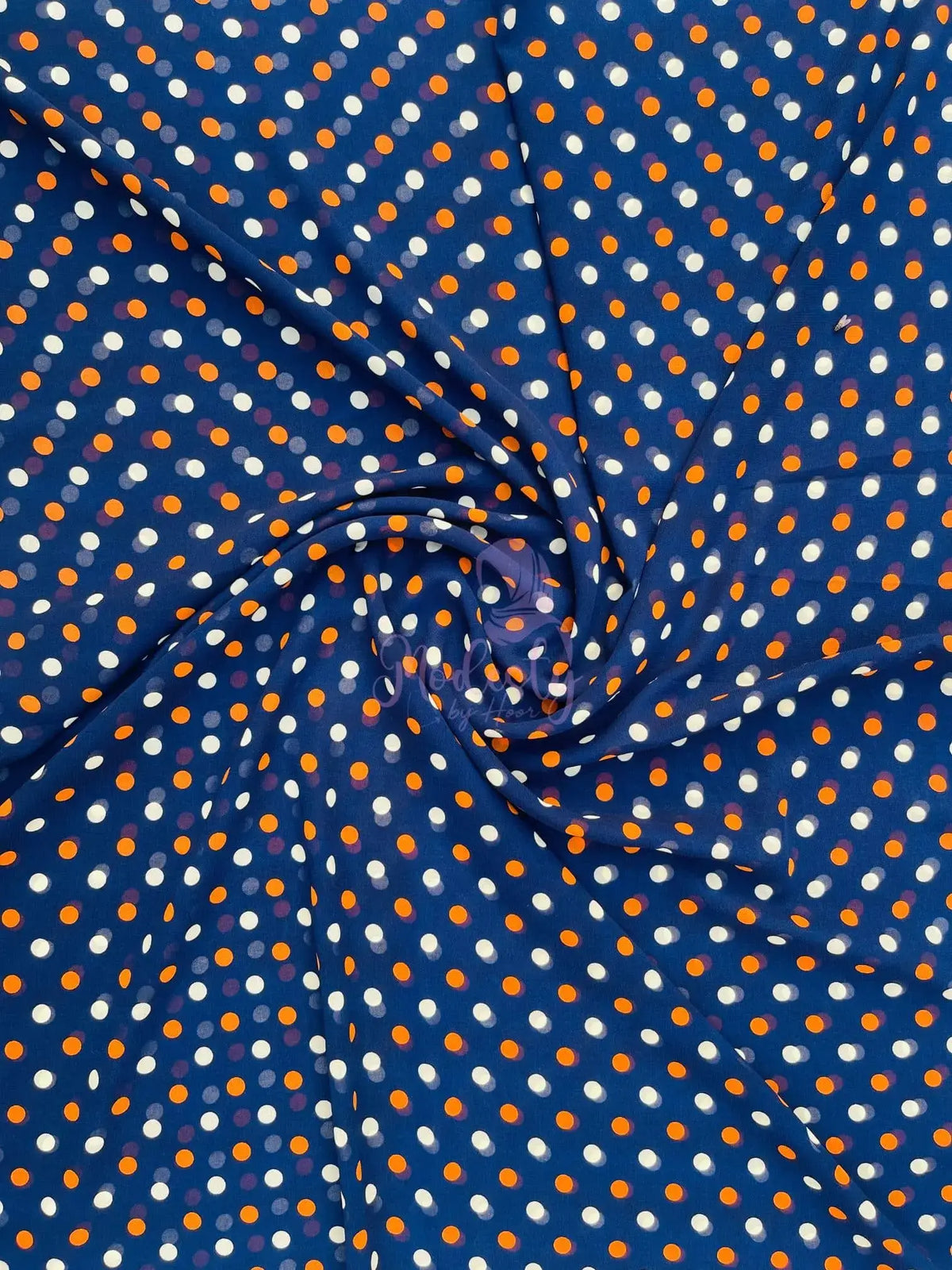 Chic Polka Dot Elegance Hijab