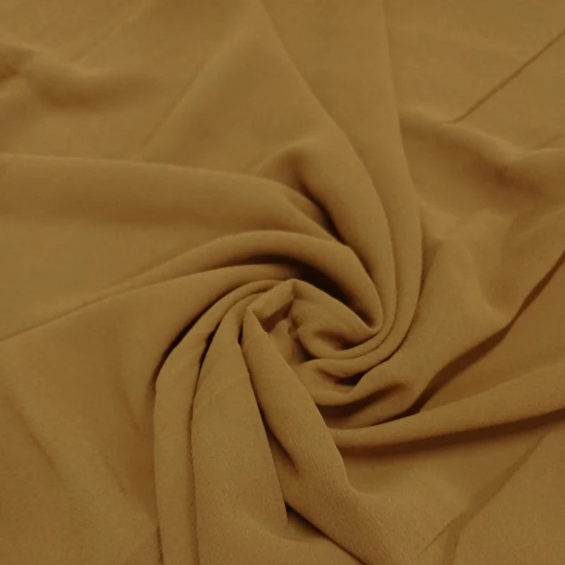 Rich Beige Georgette Hijab