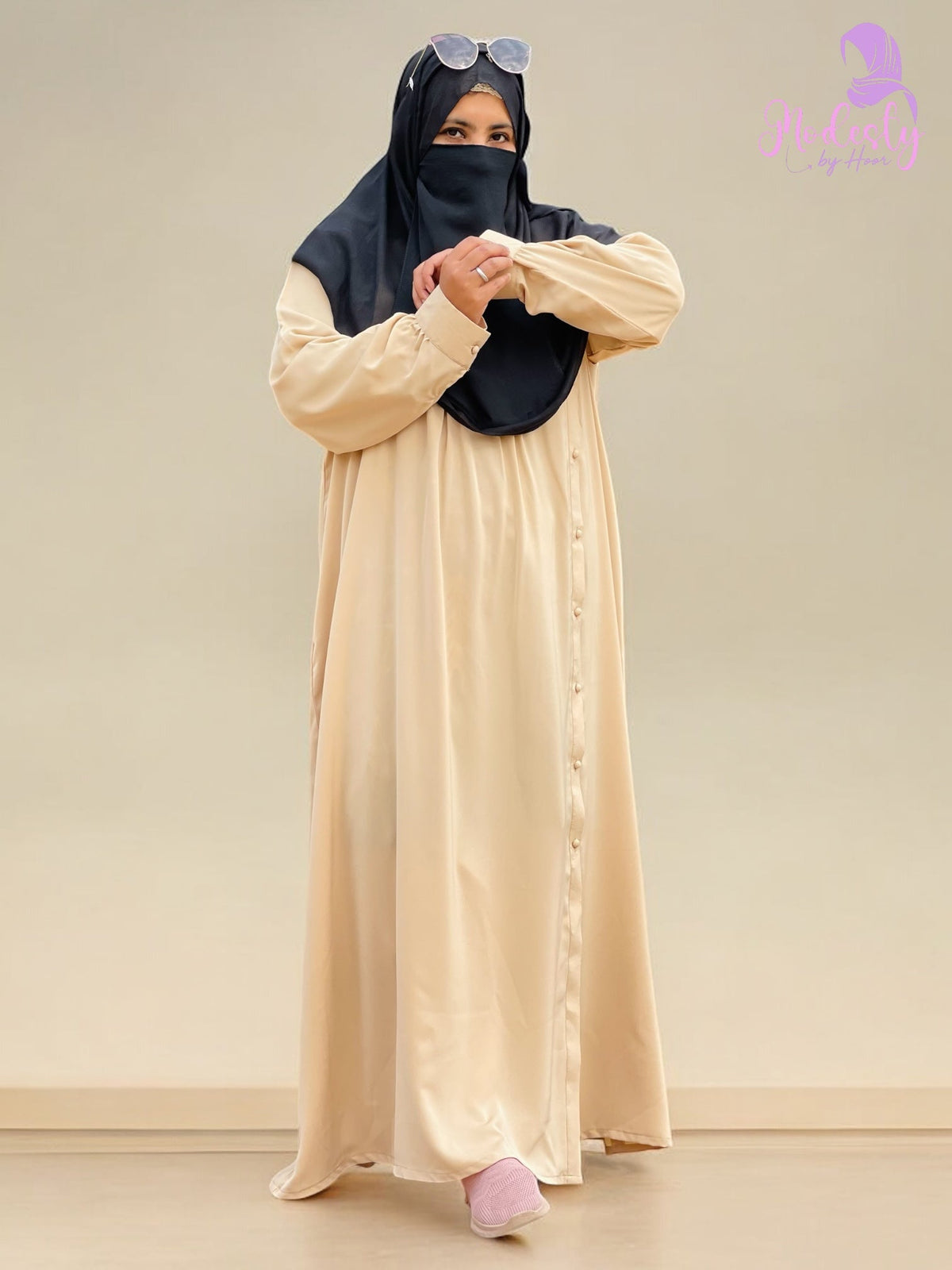Skin Colored Abaya