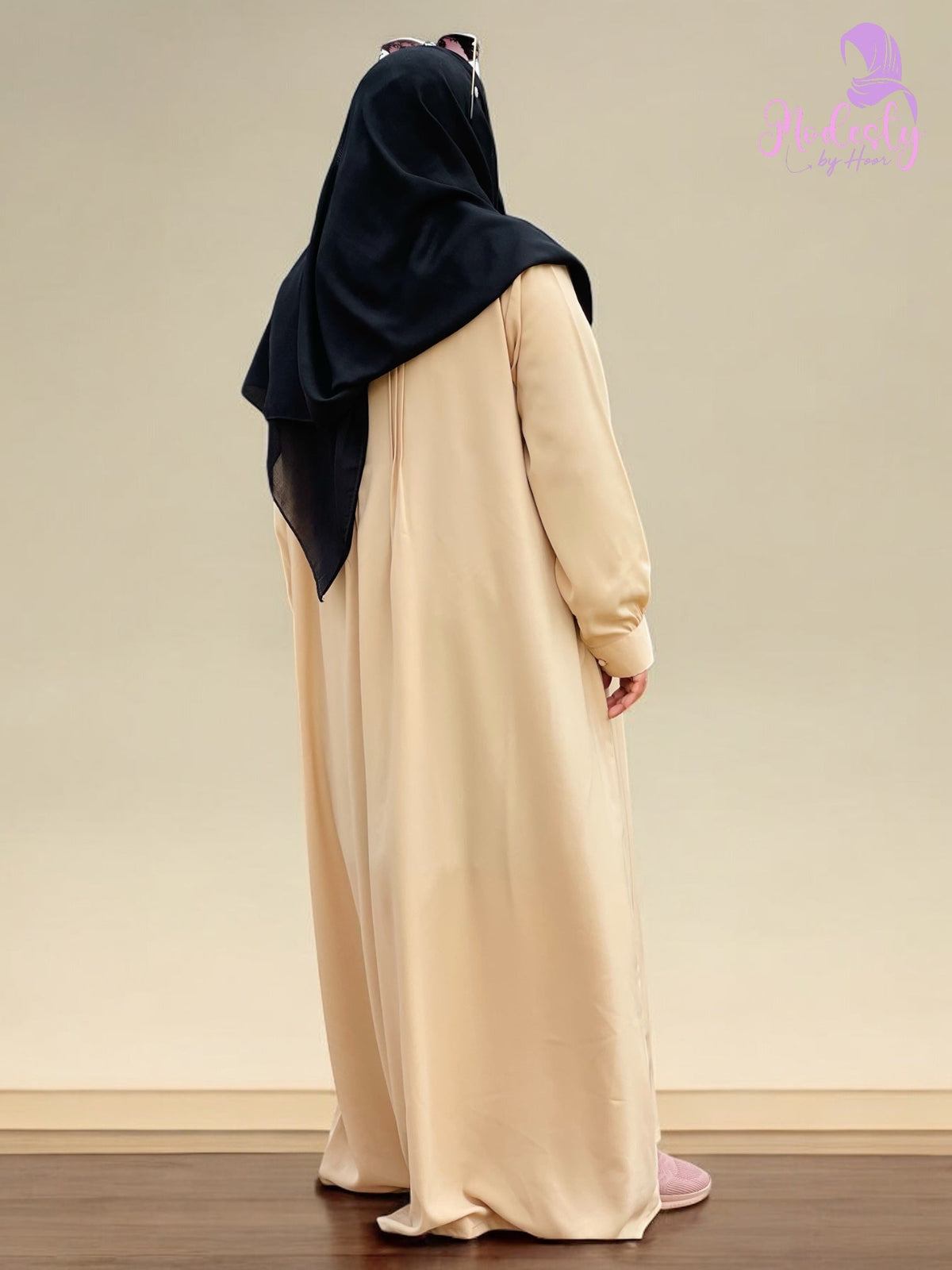 Skin Colored Abaya