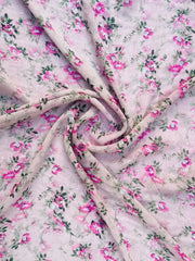 Tea Pink Chiffon Georgette Hijab